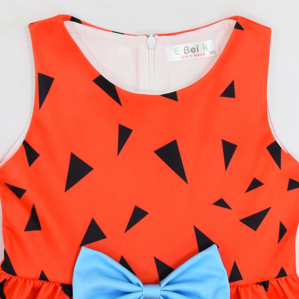 Halloween Dress Skirt, Digital Printing, Pumpkin Bow Skirt, Girls Dress + Bag 9157