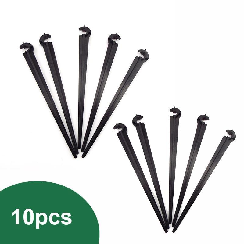 

Держатель садового шланга для полива 11 см, 4/7, кронштейн для шланга, пластиковый фиксированный держатель для стеблей, 4/7, аксессуары для системы капельного орошения 10pcs