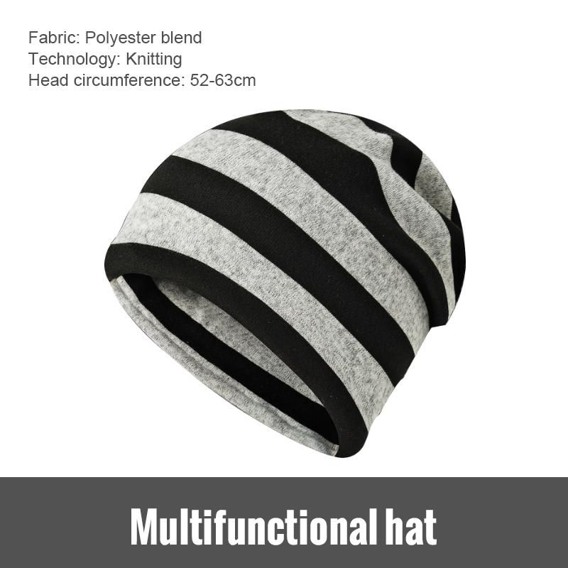 Winter Warm Hat Thermal Fleece Lined Cap Cycling Hiking Ski Sports Cap Men Women Plush Fabric Knitted Winter Warm Beanie Hat чёрный