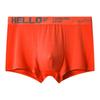 Men's Cotton Underwear Mid Waist Breathable Solid Color Underwear Men's Autumn Underwear