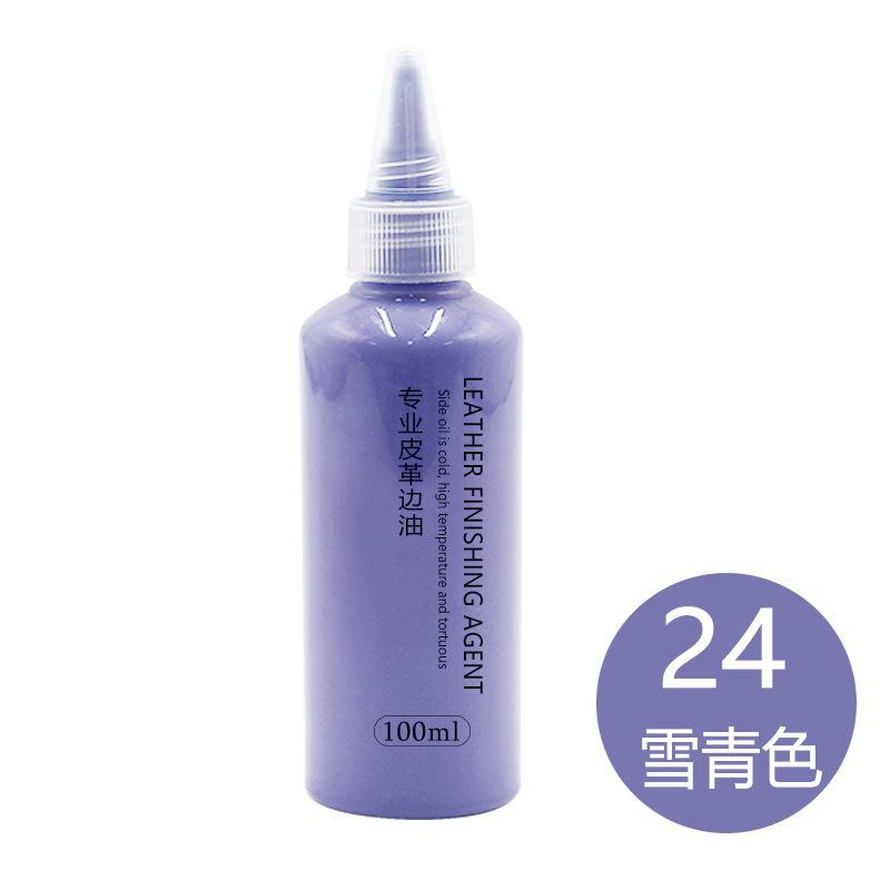 100ml Matte Lederkantenversiegelungsöl Kältebeständig Hochtemperaturbeständig Verhindert Feuchtigkeitsaufnahme und Verformung des Leders