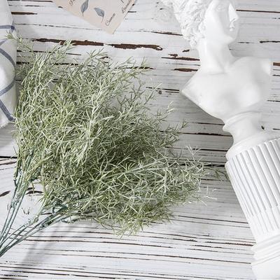 Fake Plants Realistic Artificial Rosemary Plants Handmade DIY Eucalyptus Breath Colorfast Artificial Flowers Rustic Farmhouse