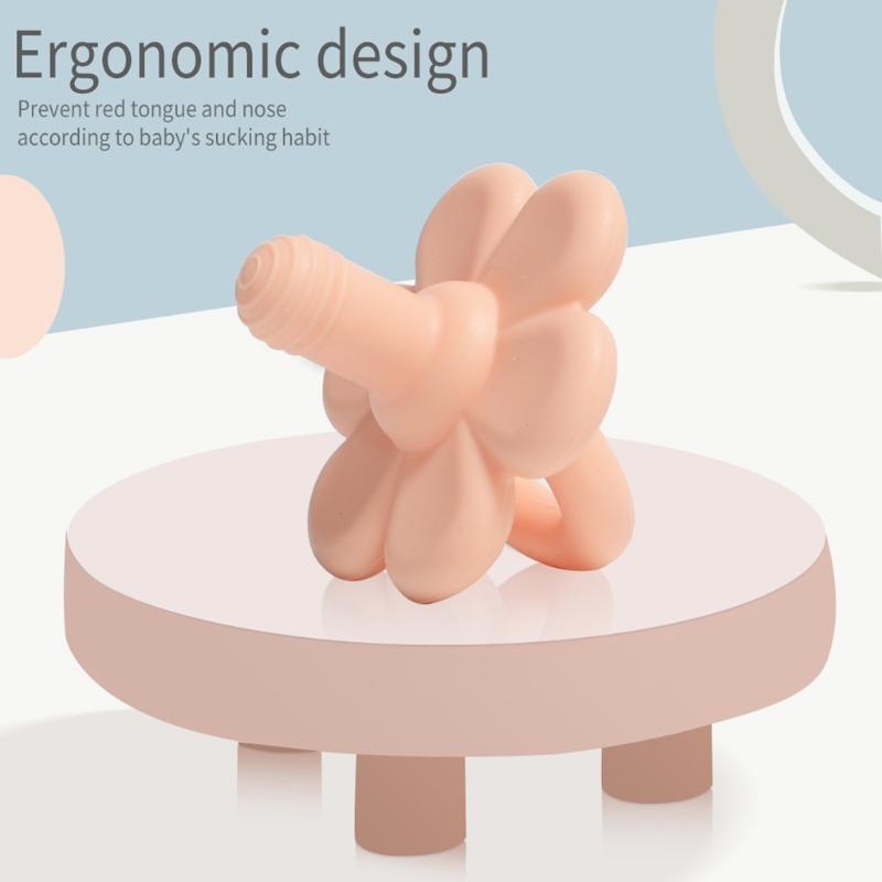 Baby Infants Pacifier Newborn Comfort Appease Nipple Dummy Flexible Soft BPA-Free Safe Silicone Soother Teether