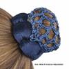 New Elastic Lace Velet Edge Bun Cover Updo Styling Tool Hair Nets Ballet Crochet Snood