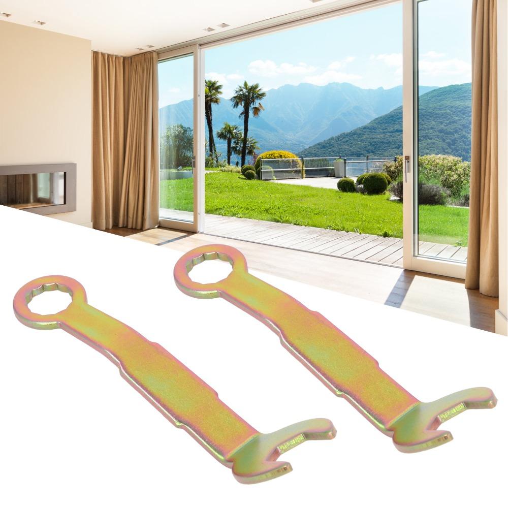 2pcs 3/8 Inch Open Pocket Door Wrench 3 Inch Door Pivot Adjustment Tool Tool Adjustment Wrench  Home