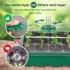 6/12Cells Seeds Starter Tray Seeds Germination Adjustable Humidity Vent Plant Nursery Box Bonsai Seedlings Growing For Gardening