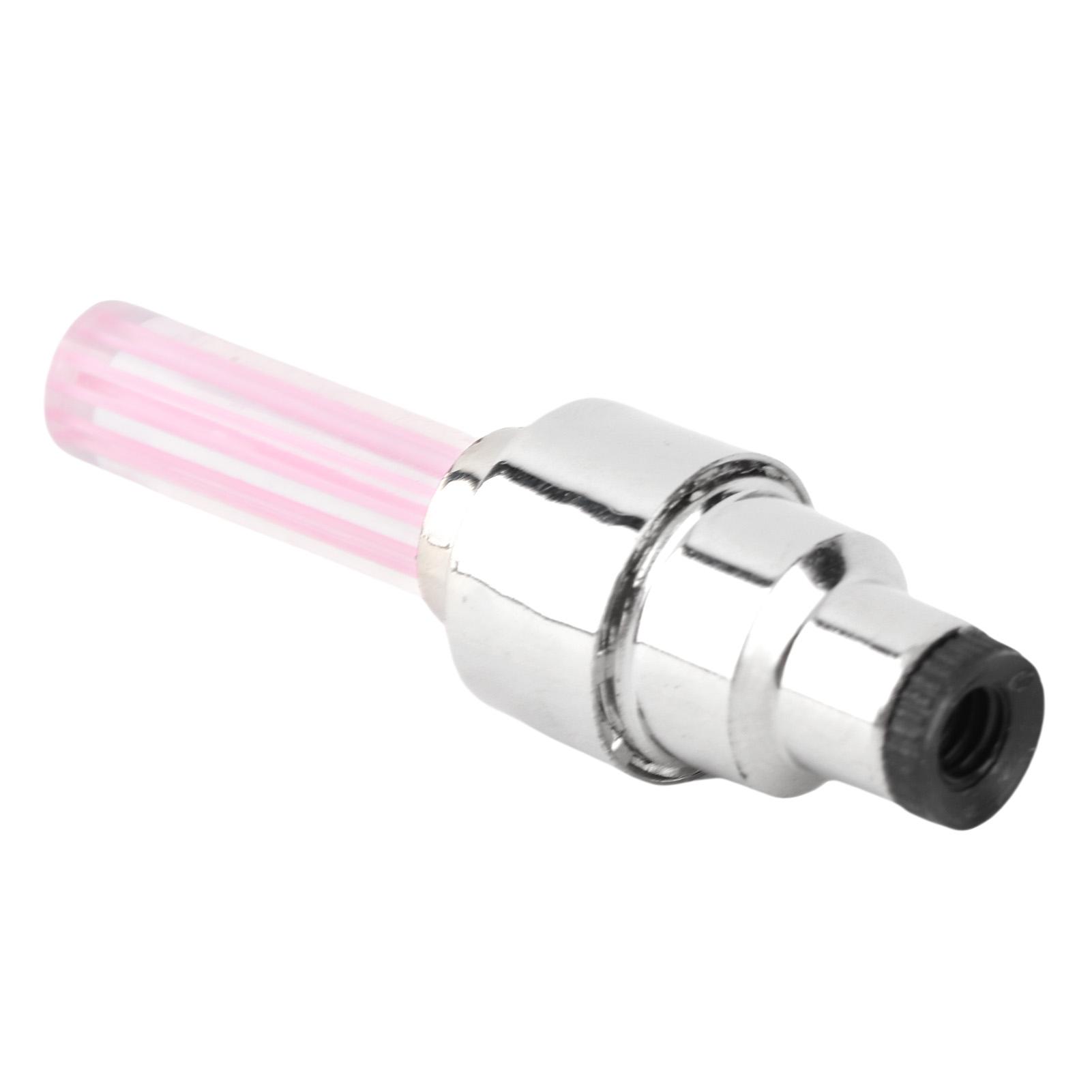 

Bike Tire Wheel LED Lights Gas Nozzle Lamp Tire Valve Glow Night Safety Light Red