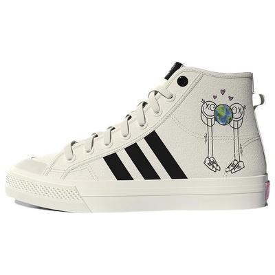 André Saraiva X Nizza Hi RF The World Needs Love Unisex Sneakers White Cream-White Core-Black GZ2204