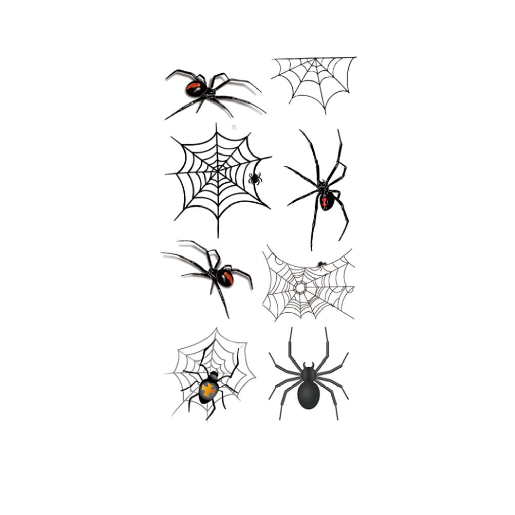 10 Pieces Stickers Waterproof Removable Temporary Lightweight Transfer Tattoos Concerts Role-playing Parties