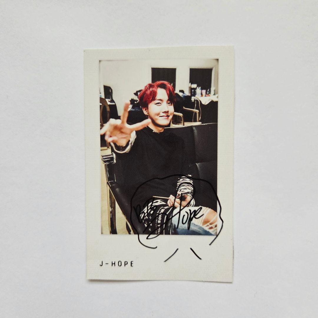 

[USED] BTS Bangtan Boys J-HOPE Hoseok Instax Style Double Sided