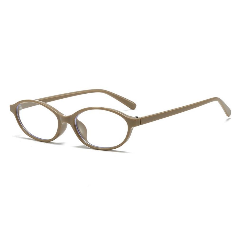 Fashion Protective Glasses Lightweight Blue Light Blocking Glasses Retro Oval Eyeglasses Comfortable Small Oval Sunglasses