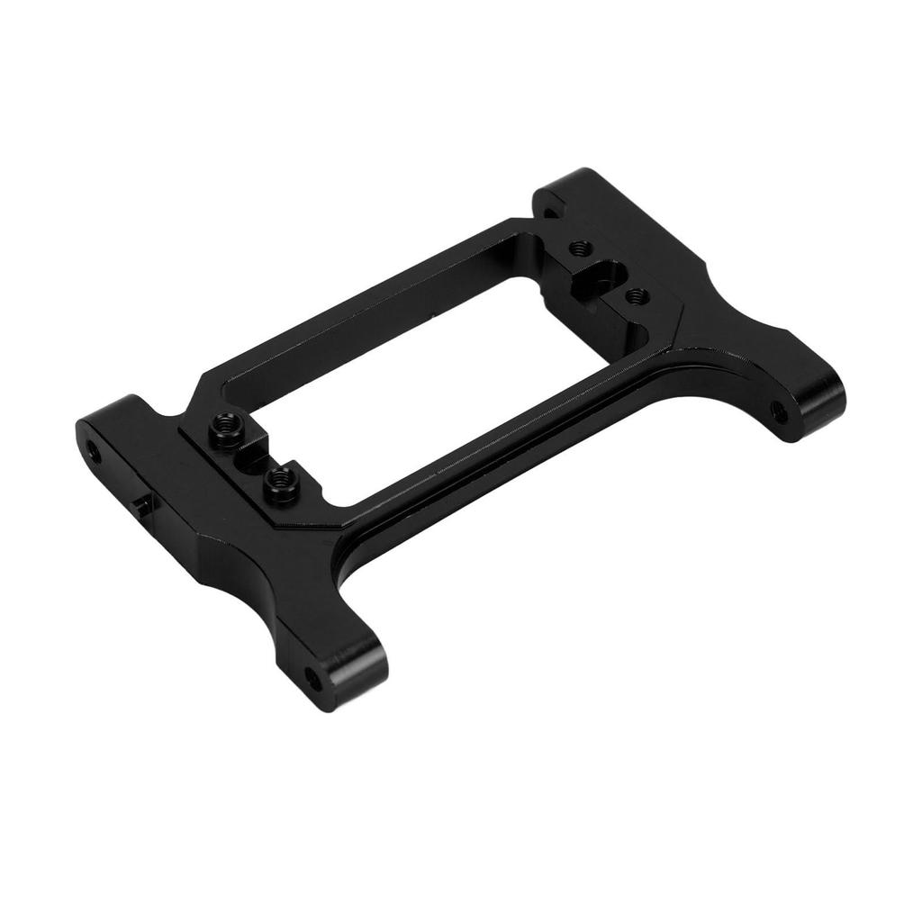 RC Front Chassis Brace Crossmember Beam Aluminium Alloy for Traxxas 110 Climbing Car Black