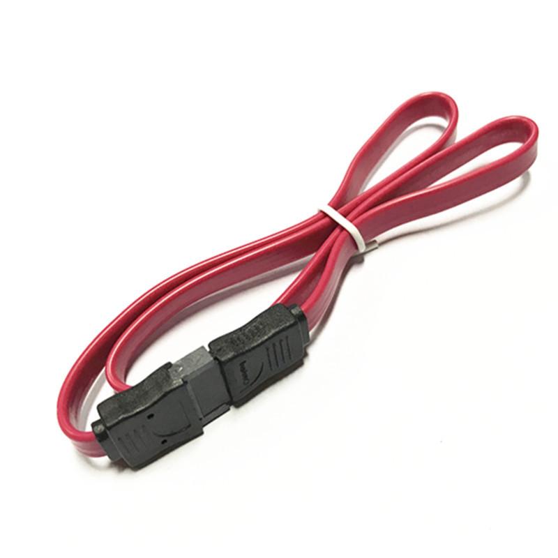 SATA 3.0 Stecker auf Buchse 7-Pin Kabel für Festplatten-Datenübertragung Stromkabel für Computer Laptop SSD HDD Verlängerungskabel