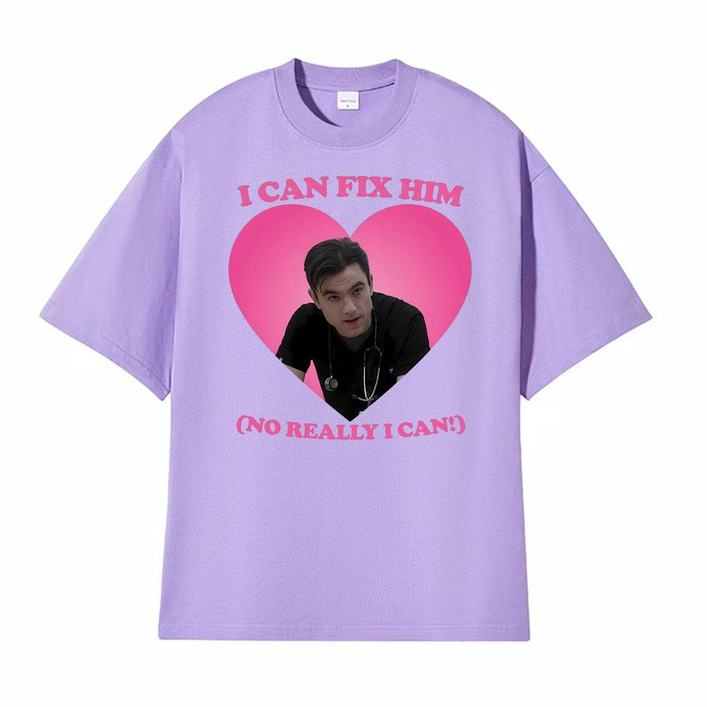 I Can Fix Him Patrick Ball As Dr Frank Langdon Tshirt Men Women Classic T Shirts 100 Cotton Oversized Cozy T Shirt Streetwear