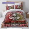 Name Custom Deportivo Toluca FC Logo Pattern Bedding Set Quilt Cover Pillowcase Home Decor Gift (1 * duvet cover + 2 * pillowcase, without core)