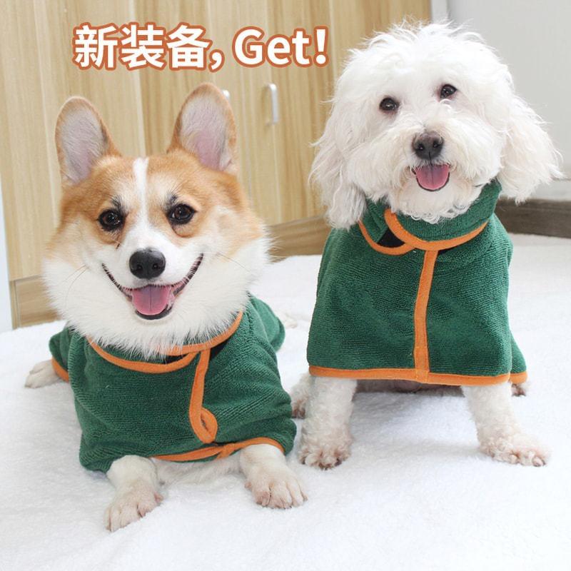 New pet bathrobe and bath towel - quick-drying for autumn and winter - pet towels