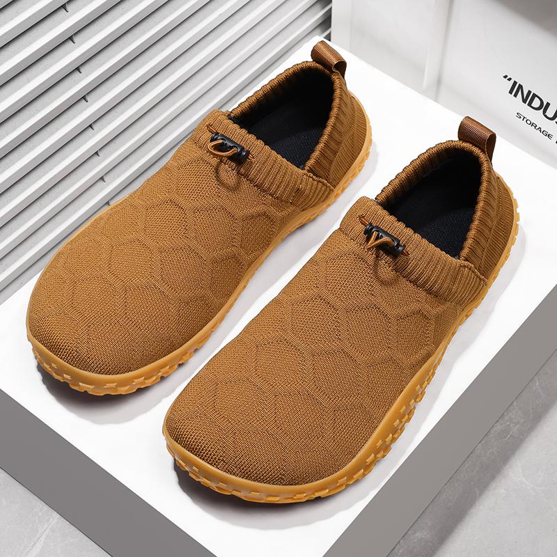 Men's Shoes Barefoot Plus Size Shoes 48 Men's Vulcanized Shoes Breathable Knitted Casual Shoes Fashion Outdoor Running Shoes