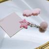 Kleiner Stern Haarspange für Mädchen Retro Haarspange Accessoire Pelziger Ball Anhänger Haarspange