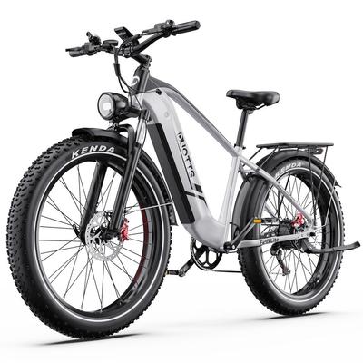 Rower Elektryczny DUOTTS 26" Silnik 500W Prędkość Maksymalna 50km/h E-rower dla Dorosłych 48V 18AH Zasięg Maksymalny 90km Obciążenie 150kg F26 Lite