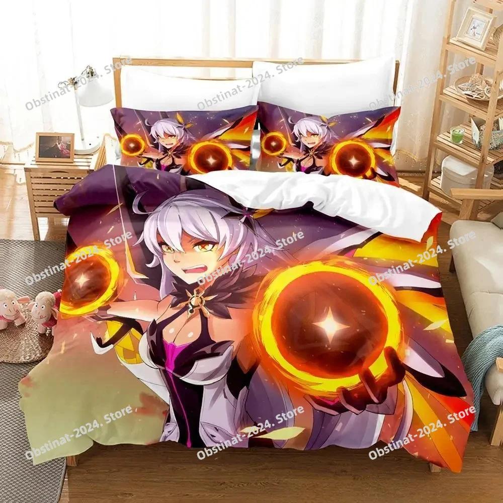 New 3d Anime Honkai Impact 3rd Bedding Set Print With Pillowcase Bed Duvet Cover Soft Single Double Queen Super King Size