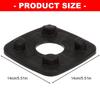 High Friction Nonlip Rubber Centering Pad Blender Vibration Pads Antislip Sound Mats Blender Part Enhances Stability