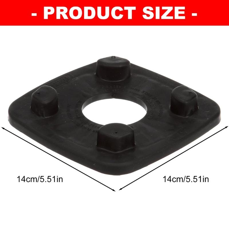 High Friction Nonlip Rubber Centering Pad Blender Vibration Pads Antislip Sound Mats Blender Part Enhances Stability