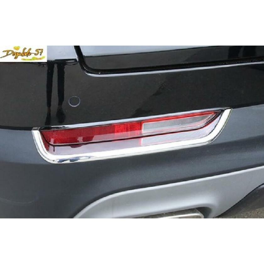 For Cadillac XT4 -2024 ABS Chrome Rear Fog Light Lamp Cover Trim 2PCS Set