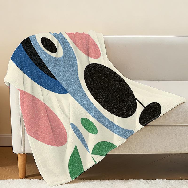 Non-Pilling Flannel Blanket: Soft, Breathable, Skin-Friendly, Colorful for Home Decor, All Season, Halloween & Christmas
