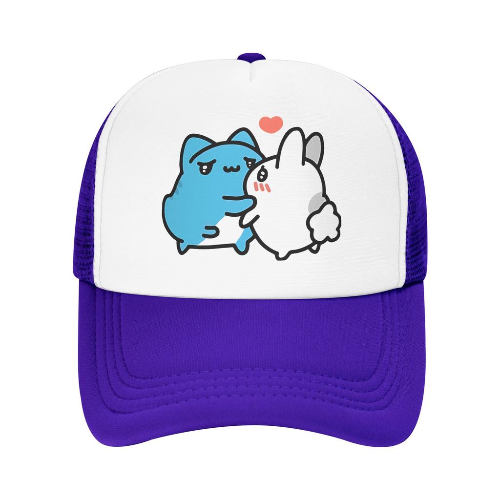 Characters Trucker Hats Unisex Hat Trucker Hat Sun Hats Adjustable Polyester Mesh Baseball Cap Washable