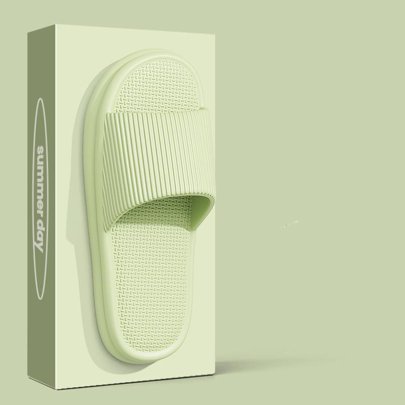 Mode Whoholl Marke 2024 Hausschuhe Damen Herren Sommersandalen Weiche EVA Pantoletten Strand Zehensandalen Paare Badezimmer Rutschfeste Schuhe 36-45