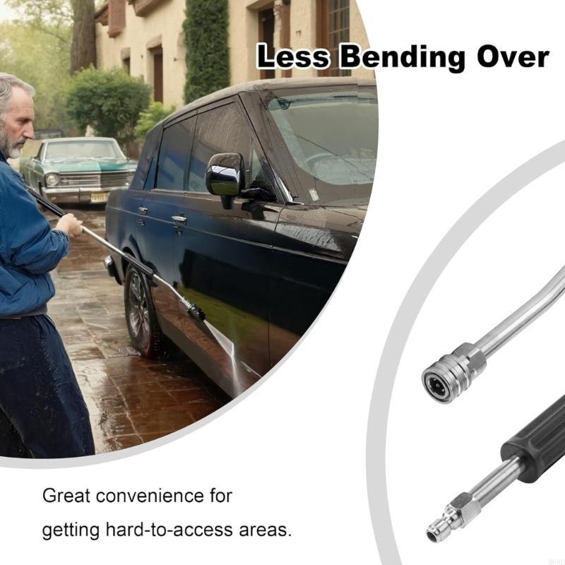 Pressure Washer Lances Quick Connecting 30 Degree Angled Car Washing Tool M68E