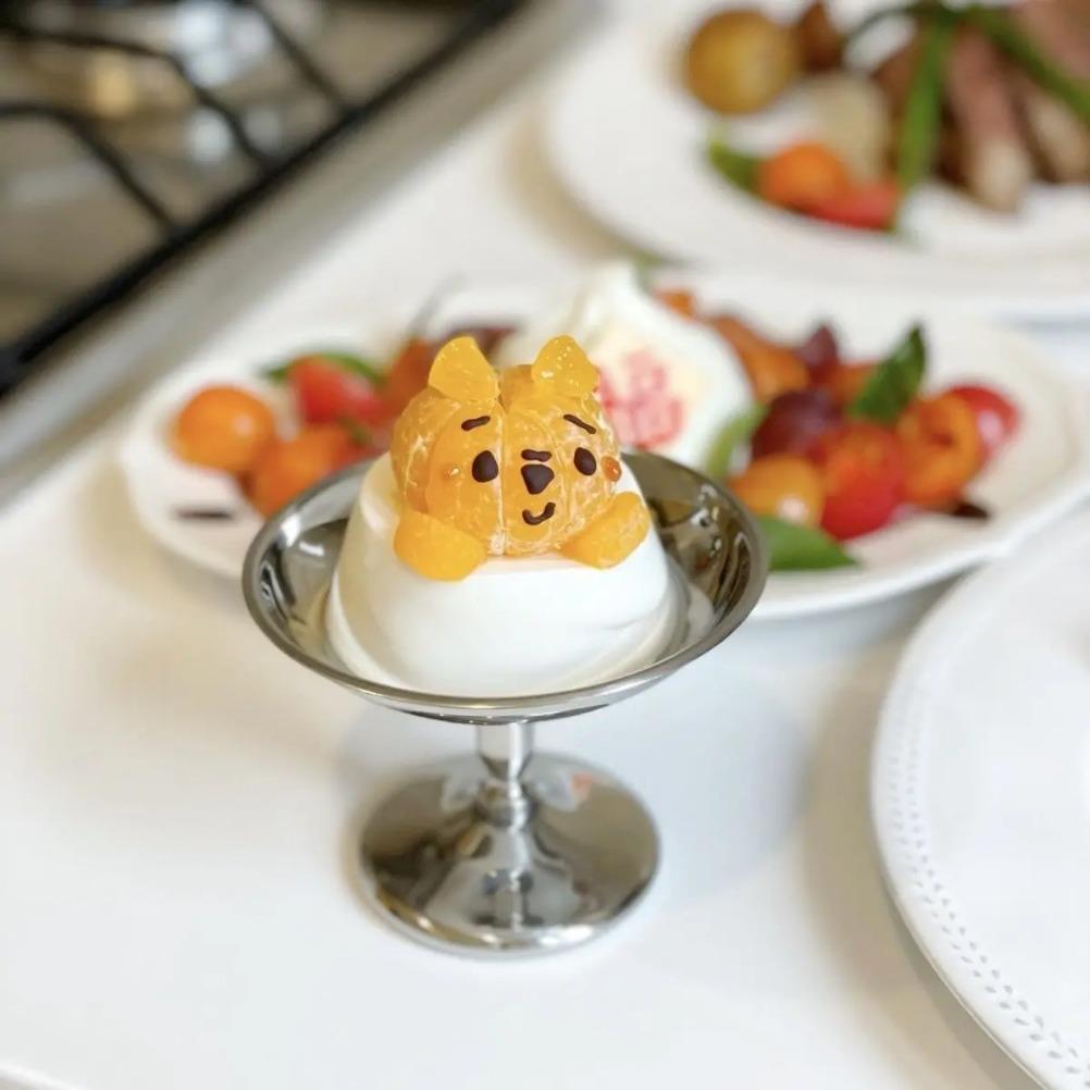 Creativity 304 Stainless Steel Ice Cream Cup Stainless Steel Dessert Bowl Vintage Pudding Ice Cake Cups Home Decoration