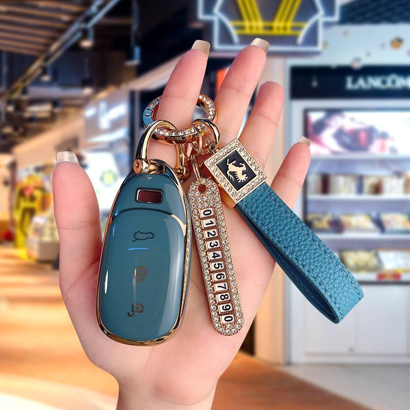 Applicable Ideal Key Case L7 MAX Remote Set: Includes Leather Strap, Buckle Pendant, L8 Protective Shell, L9 TPU Shell Buckle.