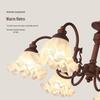 Romantic French Mid-Century Flower Chandelier for Living Room, Bedroom & Restaurant