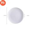 HiCeramic Round Steak Plates Beef Plate Dessert Dish Minimalist Pizza Breakfast Dish Tableware
