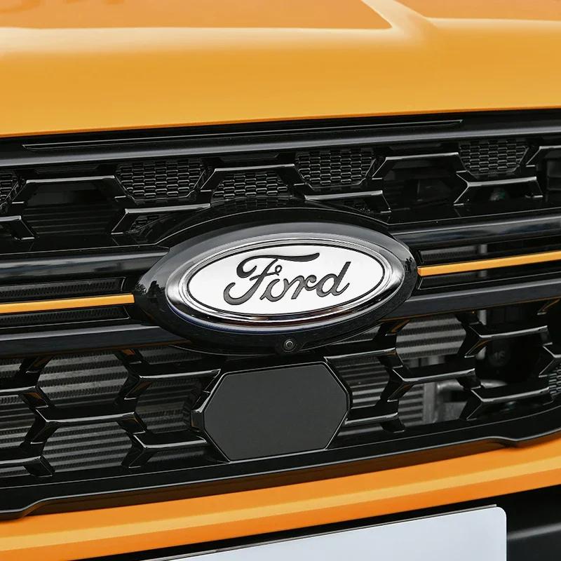 Nová 2026 Samolepka na auto Ford Nová 2025 Horká 12,5~22,5cm Logo přední mřížky auta Samolepka na kapotu Příslušenství kufru Pro Ford Focus mk2 mk3 F
