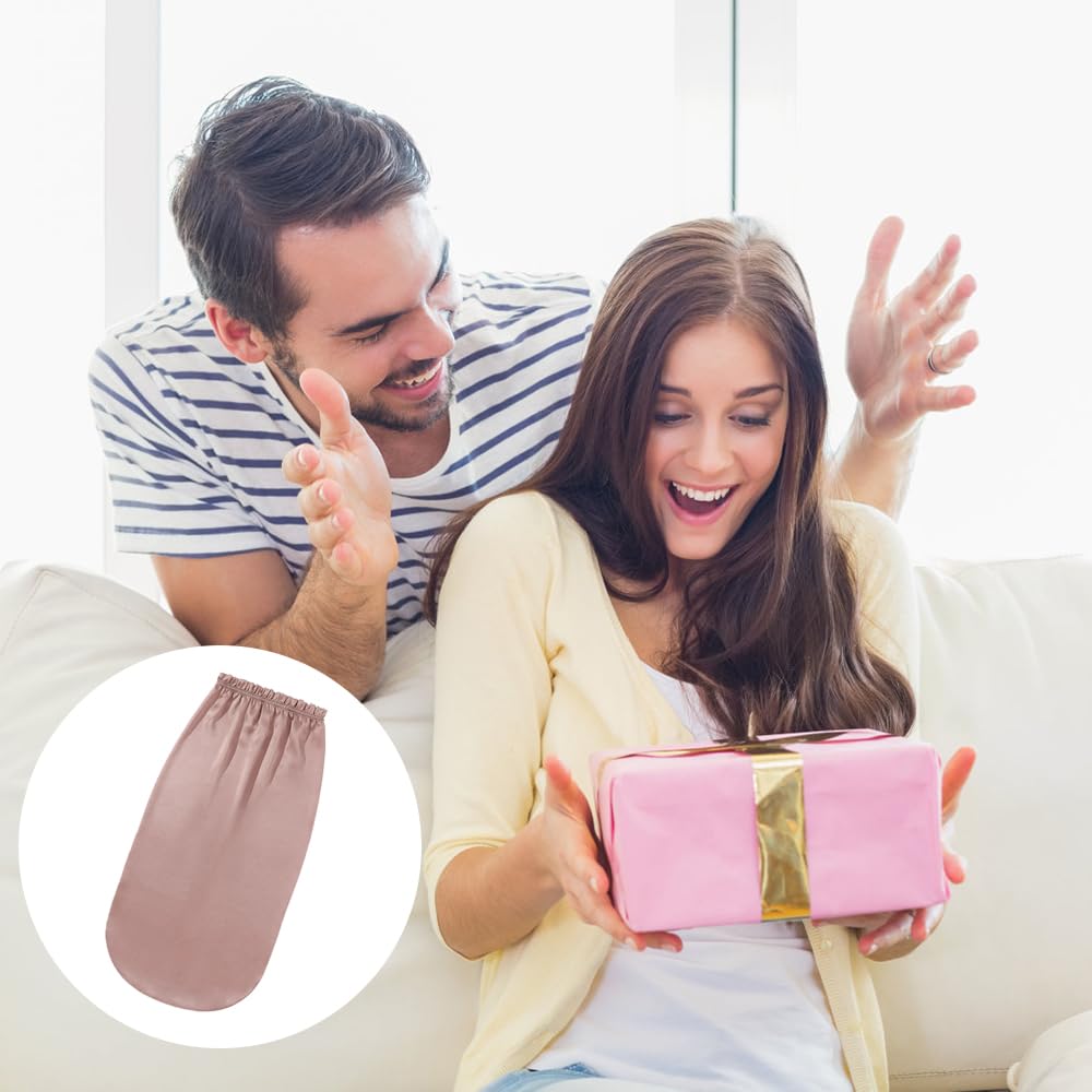 UrbanPulse Silk Night Cylindrical Hair Cap for Long Elastic No Shedding Until Beautiful Reduces Moisturizes the Prevents Perfect for Postpartum and as