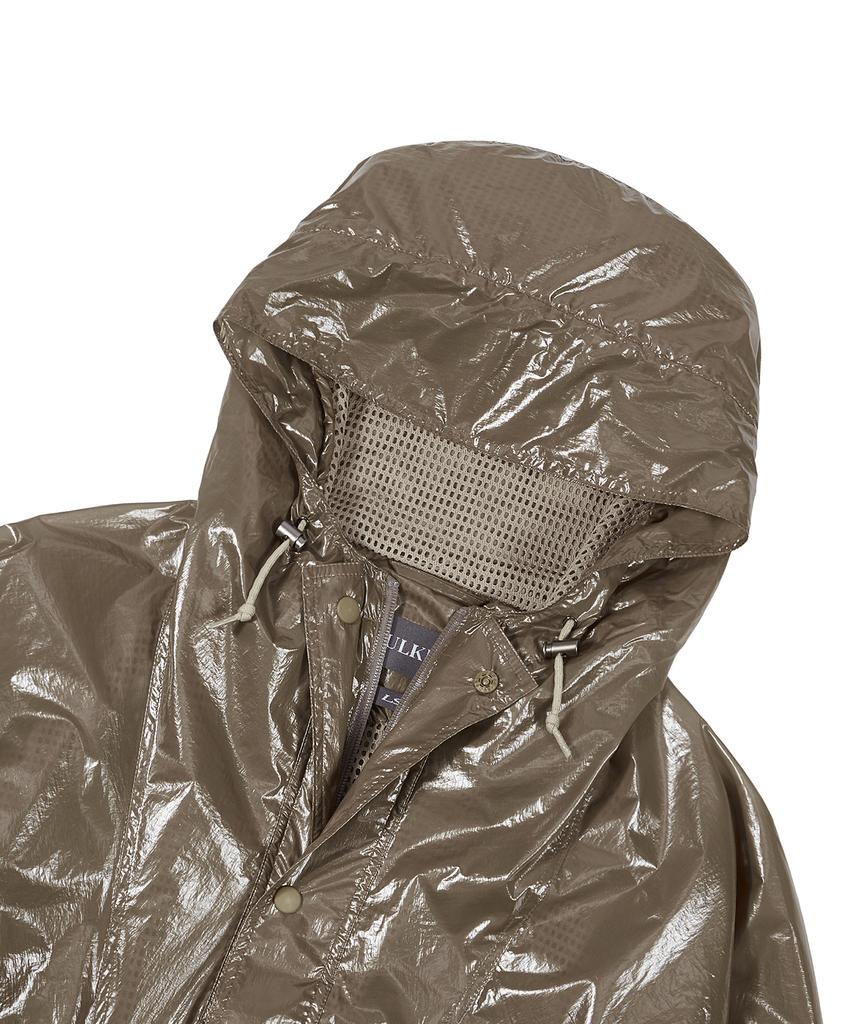 Ulkin [Runway] Nylon Rain Coat_Brown