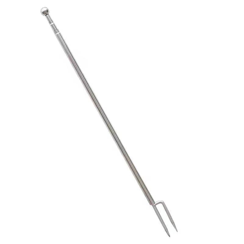 Eagle Armor Stainless Steel Telescopic Outdoor Ground Flagpole