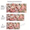 Estética de Planta Verde Flor de Jogo Mousepad de Computador XXL Tapete de Jogo Borracha Natural HD Tapete de Escritório Pad de Flor Abstrata para Computador