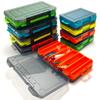 Double Sided Fishing Tackle Storage Box Plastic Fishing Tool Case Jigs Head Hook Storage Organizers Fishing Supply