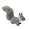 Simulated Plush Squirrels Stuffed Plush Figure Artificial Fake Animal Tree Ornaments Lovely Accent for Home Display