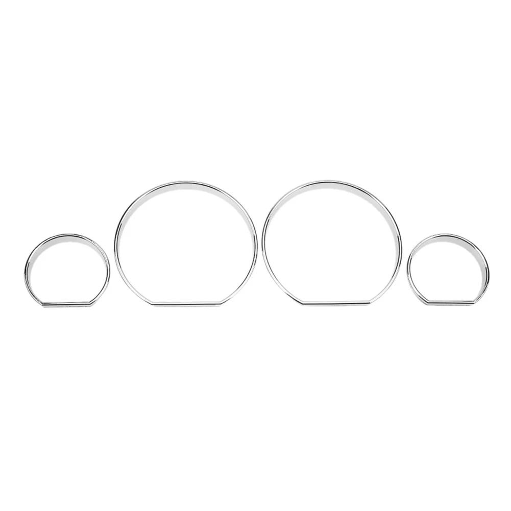 

Chrome Dashboard Dial Gauge Rings Bezel Trim Gauge Cluster Dashboard Rings Bezel for BMW 5 Series E39 7 Series E38 X5 E53