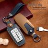 Genesis Car Key Case: Crazy Horse Leather for G70, GV70, G80, GV80, G90
