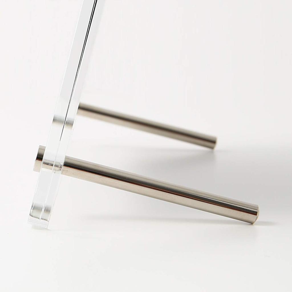 MUJI Acrylic Standing Photo Frame A5 Size Width 20cm x Depth 26cm