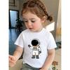 Europäische Größen Mädchen Kurzarm-T-Shirt Hergestellt aus Weich und Gemütlich für den täglichen Gebrauch, Perfekt für Zuhause, Draußen Und Sportliche Aktivitäten