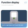 Eu Plug 3/4/5 Ac Outlet Power Strip Multiprise Wall Socket Universal Network Filter Usb Cherger Separate Switch Light Adapter Set