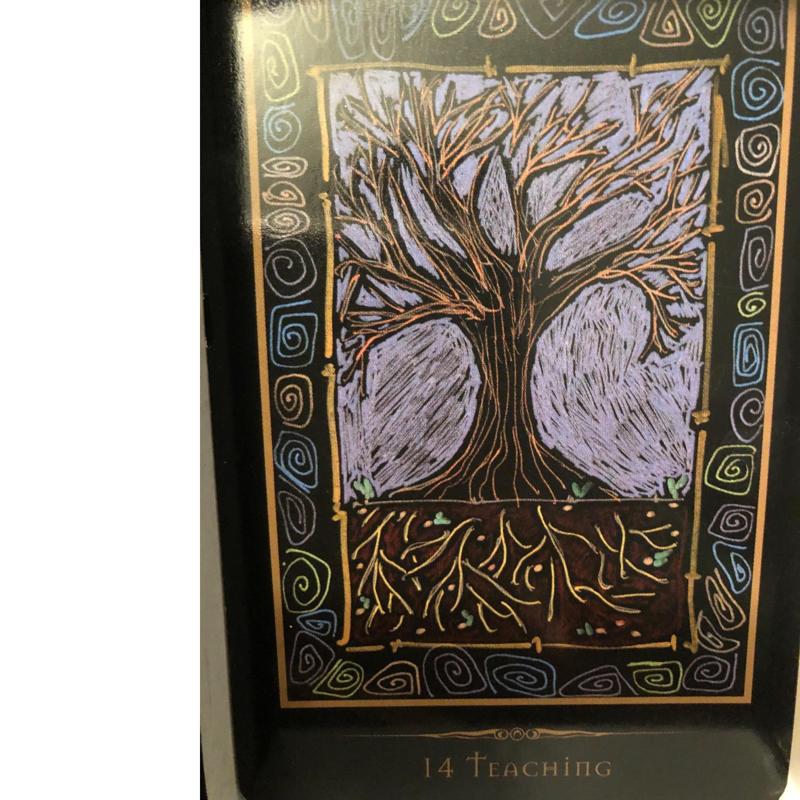 Super Shamanic Healing Oracle Cards 44 karet Balíček Tarot Anglická verze Věštění desková hra