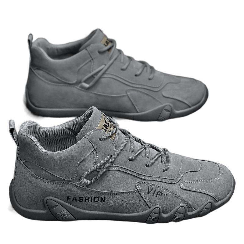 Fashion Men's New Autumn Breathable Casual Sports Shoes, Waterproof and Wear-resistant Workwear Shoes, Outdoor Lightweight Hiking Shoes