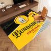 RUM B-Bundaberg Print Area Rug - Soft,Washable Non-Slip Indoor Mat,Living Room,Home Office Decorative Rug